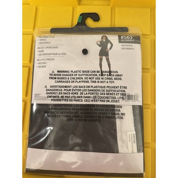 NWT Blessed Nun Halloween Costume Sexy Girl Religious Adult Medium 6-8 Naughty - Picture 2 of 3